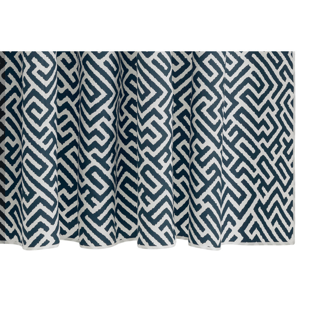 Gabriel 72" W x 72" L Shower Curtain Indigo 
