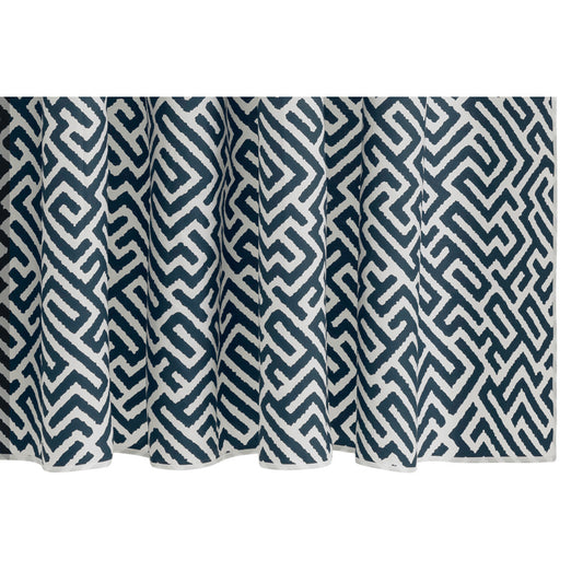 Gabriel 72" W x 72" L Shower Curtain Indigo 