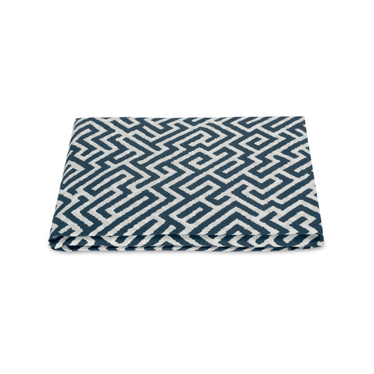 Gabriel Fitted Sheet Indigo 