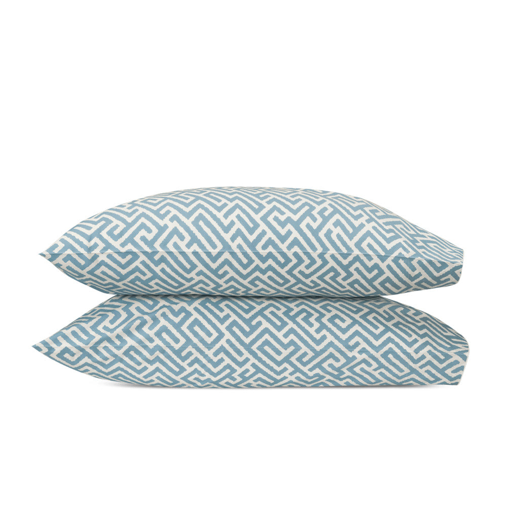 Gabriel Pillowcase Pair Stony Blue 