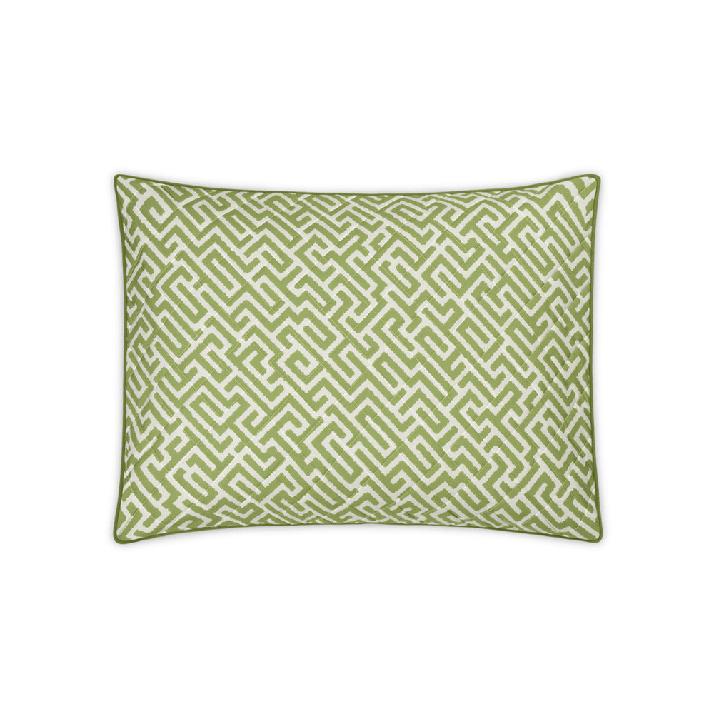 Gabriel Sham Grass Quilted Standard 