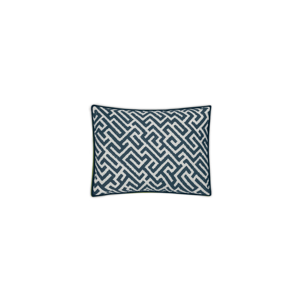 Gabriel Sham Indigo Quilted Boudoir 