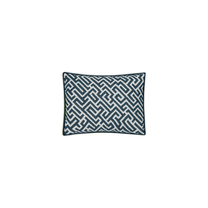 Gabriel Sham Indigo Quilted Boudoir 