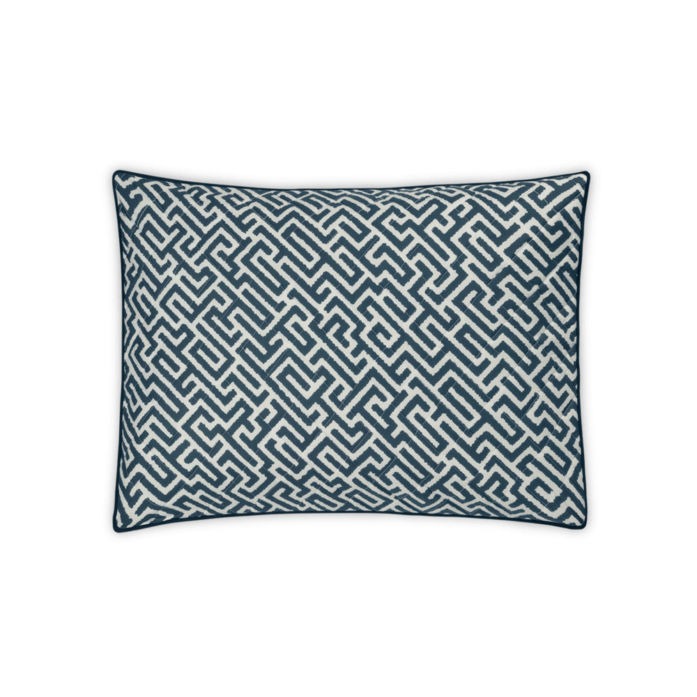 Gabriel Sham Indigo Quilted Standard 