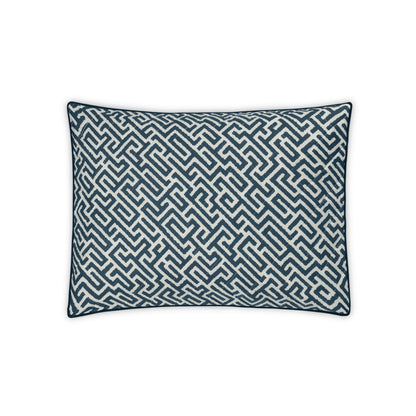 Gabriel Sham Indigo Quilted Standard 