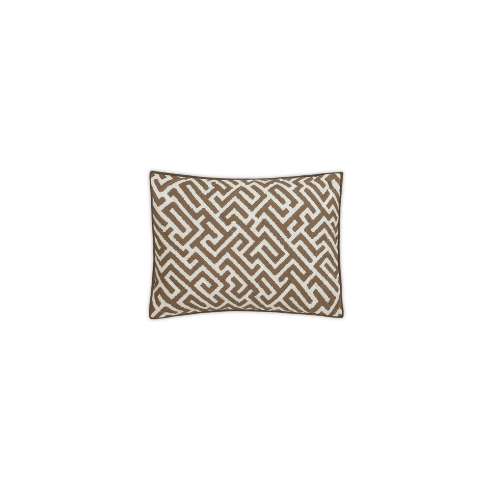 Gabriel Sham Mocha Quilted Boudoir 