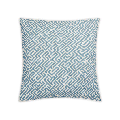 Gabriel Sham Stony Blue Quilted Euro 