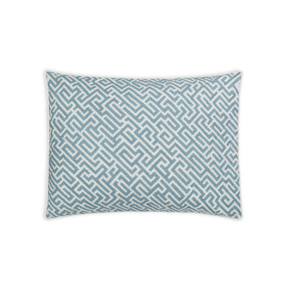 Gabriel Sham Stony Blue Quilted Standard 