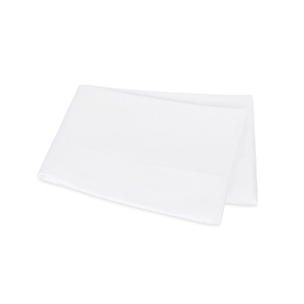 Gatsby Hemstitch Flat Sheet White 