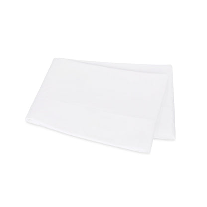 Gatsby Hemstitch Flat Sheet White 