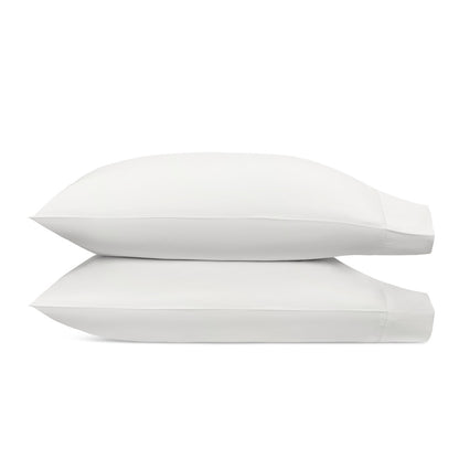 Gatsby Hemstitch Pillowcase Pair Bone 