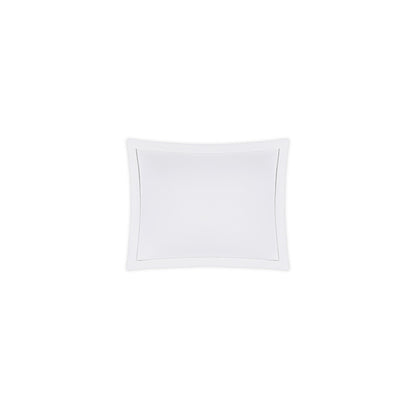 Gatsby Hemstitch Sham White Boudoir 