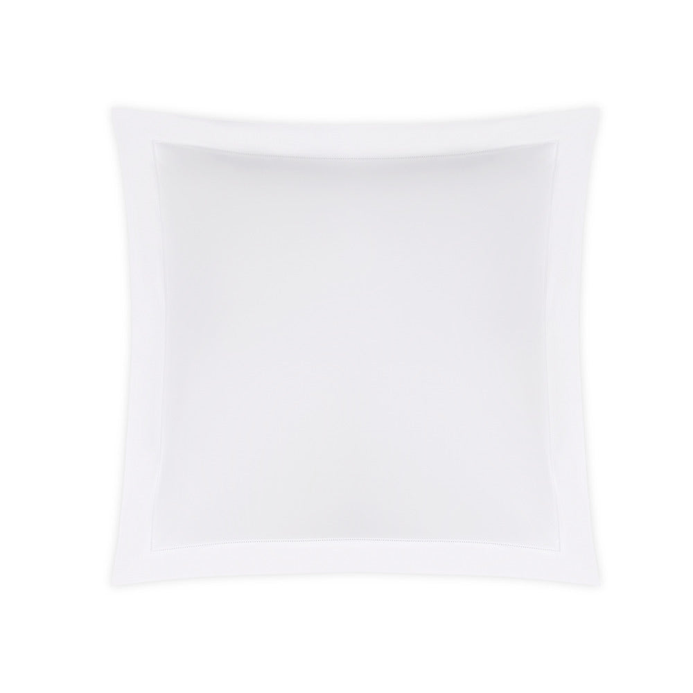 Gatsby Hemstitch Sham White Euro 