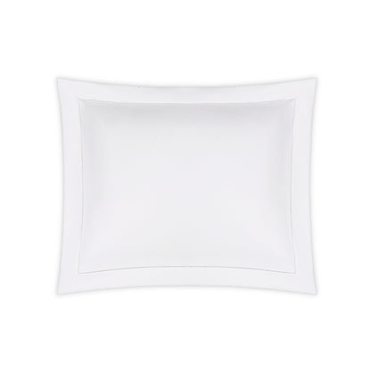 Gatsby Hemstitch Sham White Standard 