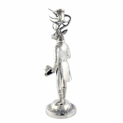Gentleman Elk Tall Candlestick by Vagabond House 1
