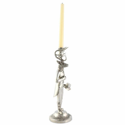 Gentleman Elk Tall Candlestick by Vagabond House 3