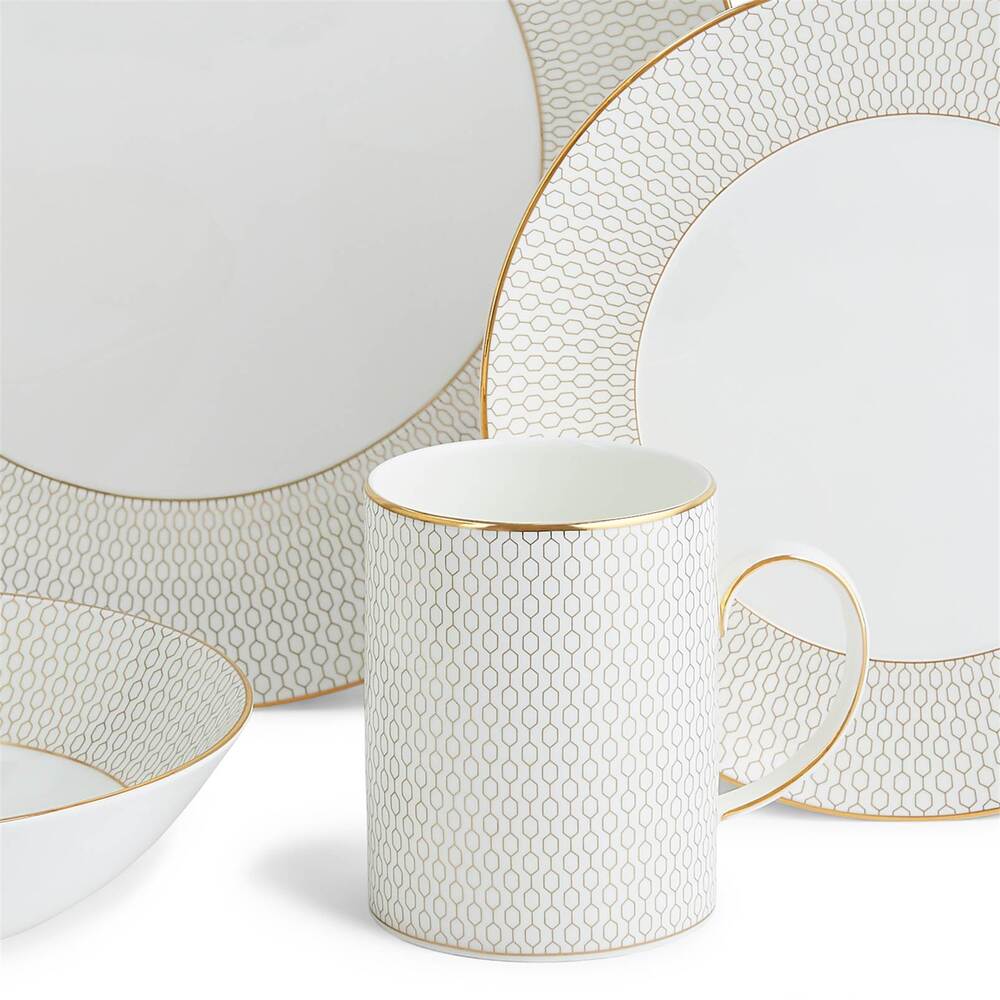 Gio Gold 4 Piece Set by Wedgwood Additional Image - 1