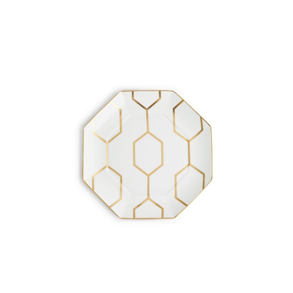 Gio Gold Octagonal Accent Plate by Wedgwood 