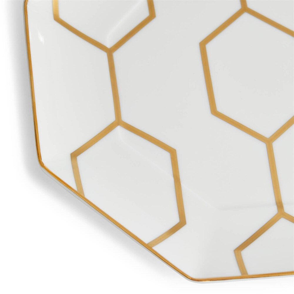 Gio Octagonal Side Plate 23 cm by Wedgwood Additional Image - 1