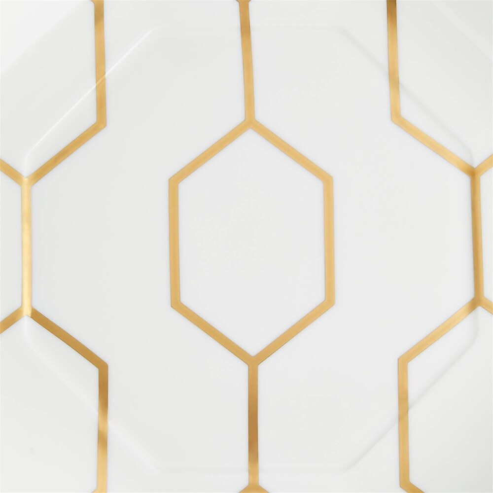 Gio Octagonal Side Plate 23 cm by Wedgwood Additional Image - 3