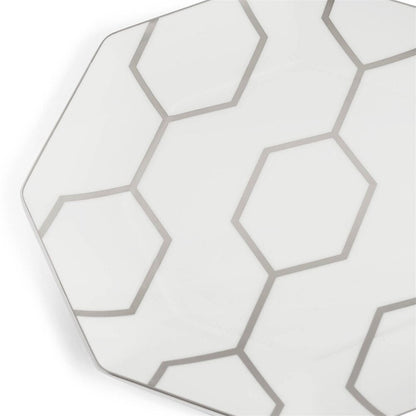 Gio Octagonal Side Plate 23 cm by Wedgwood Additional Image - 5