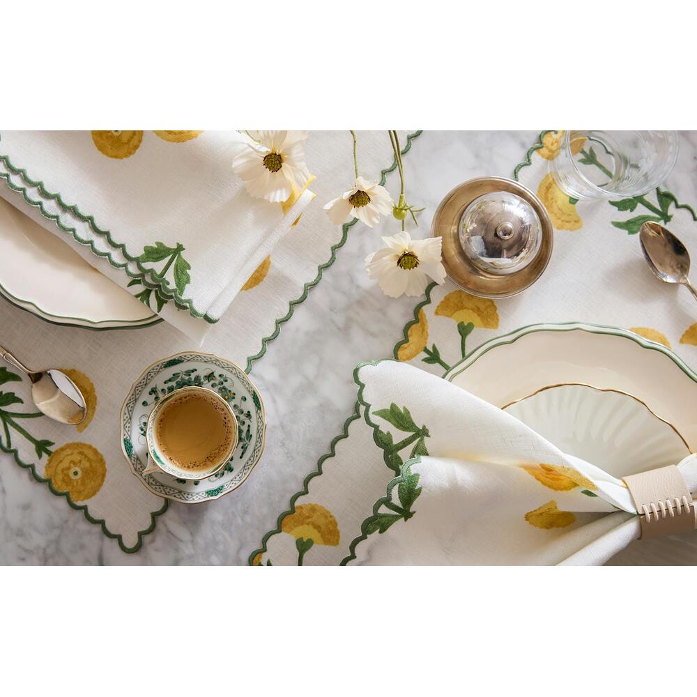 Gisele Tablecloth Marigold 1