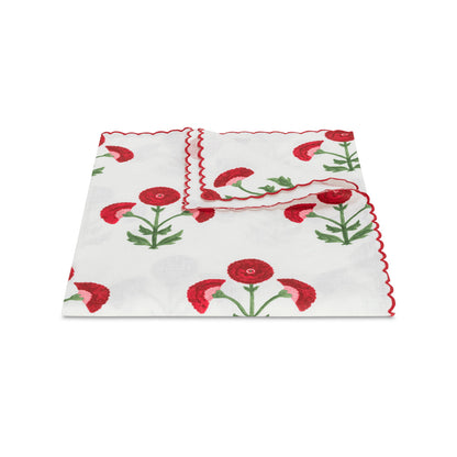 Gisele Tablecloth Scarlet 