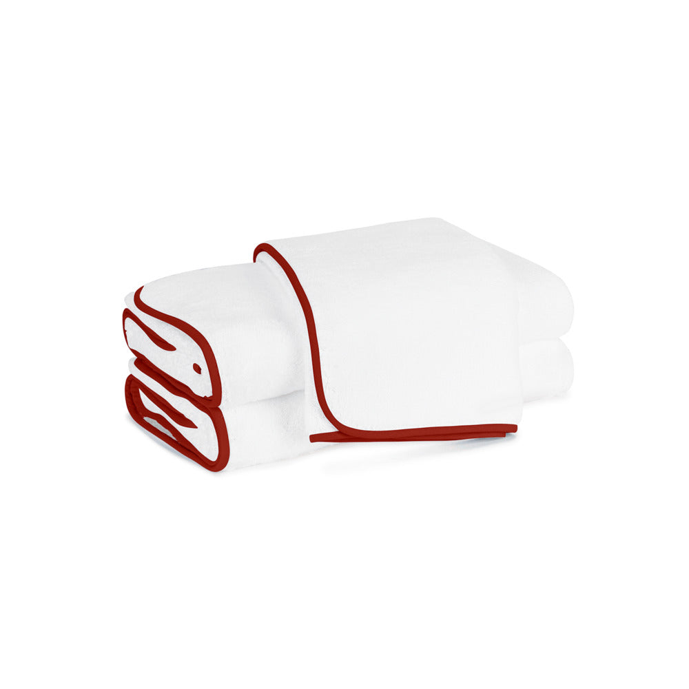 Giza Guest Towel Scarlet 