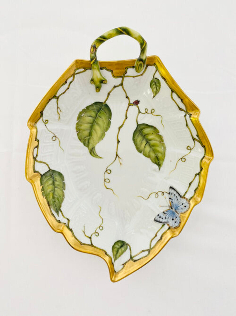 GL1 - Leaf Shaped Dish by Anna Weatherley