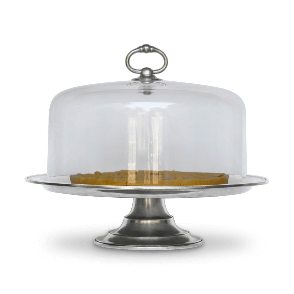 Glass Cloche by Match Pewter 