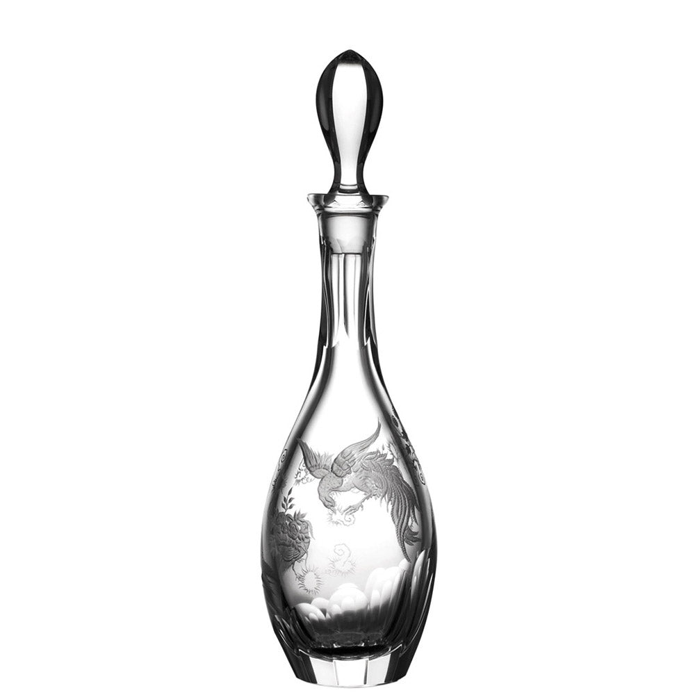 Gold Aves Clear Wine Decanter 0,75 Liter by Varga Crystal 