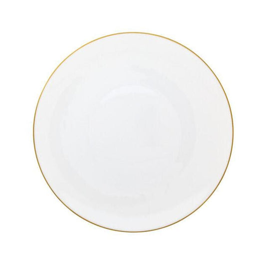 Gold Monk Dinner Plate by Raynaud 