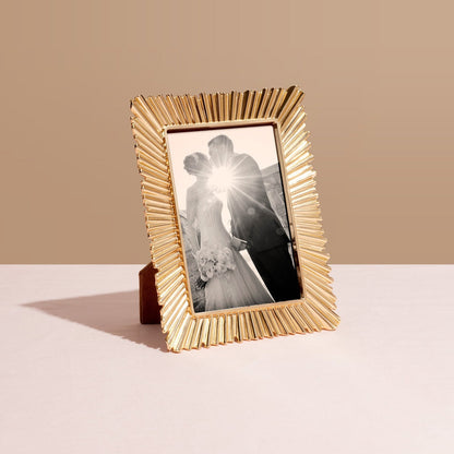 Gold Ray Frame 5x7 by L'Objet 1