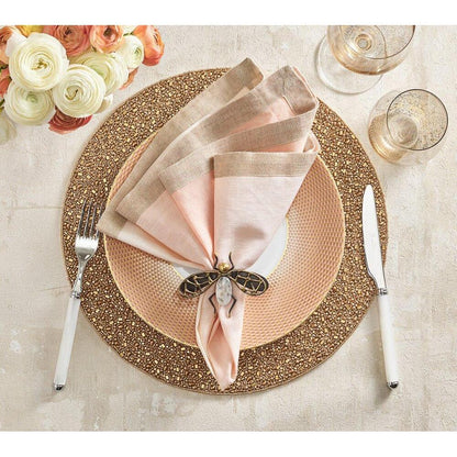 Gold Rush Placemat in Gold - Set of 4 by Kim Seybert 3