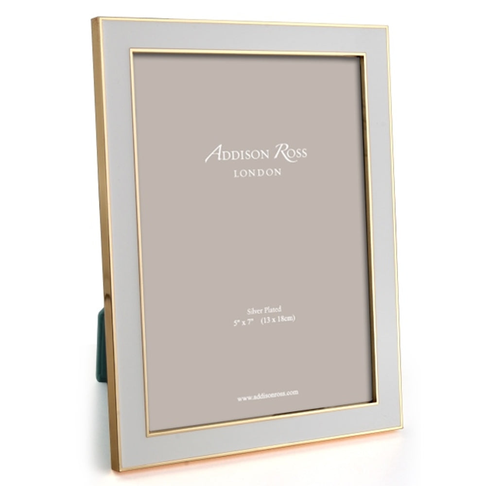 Gold Trim Chiffon Enamel Picture Frame 15mm by Addison Ross