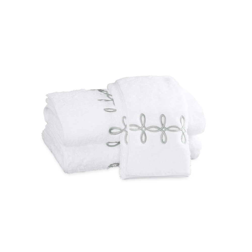 Gordian Knot Wash Cloth Silver 