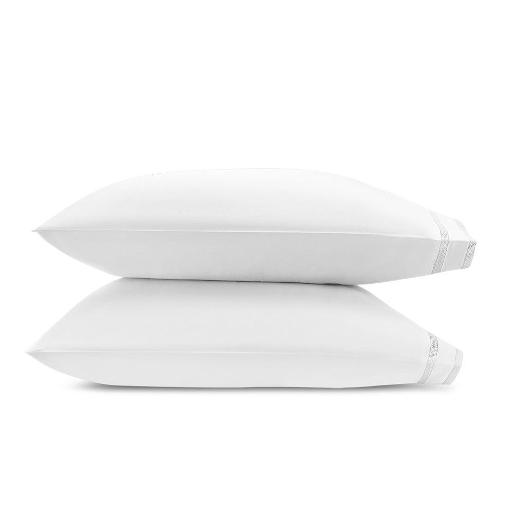 Grace Pillowcase - Pair - White
