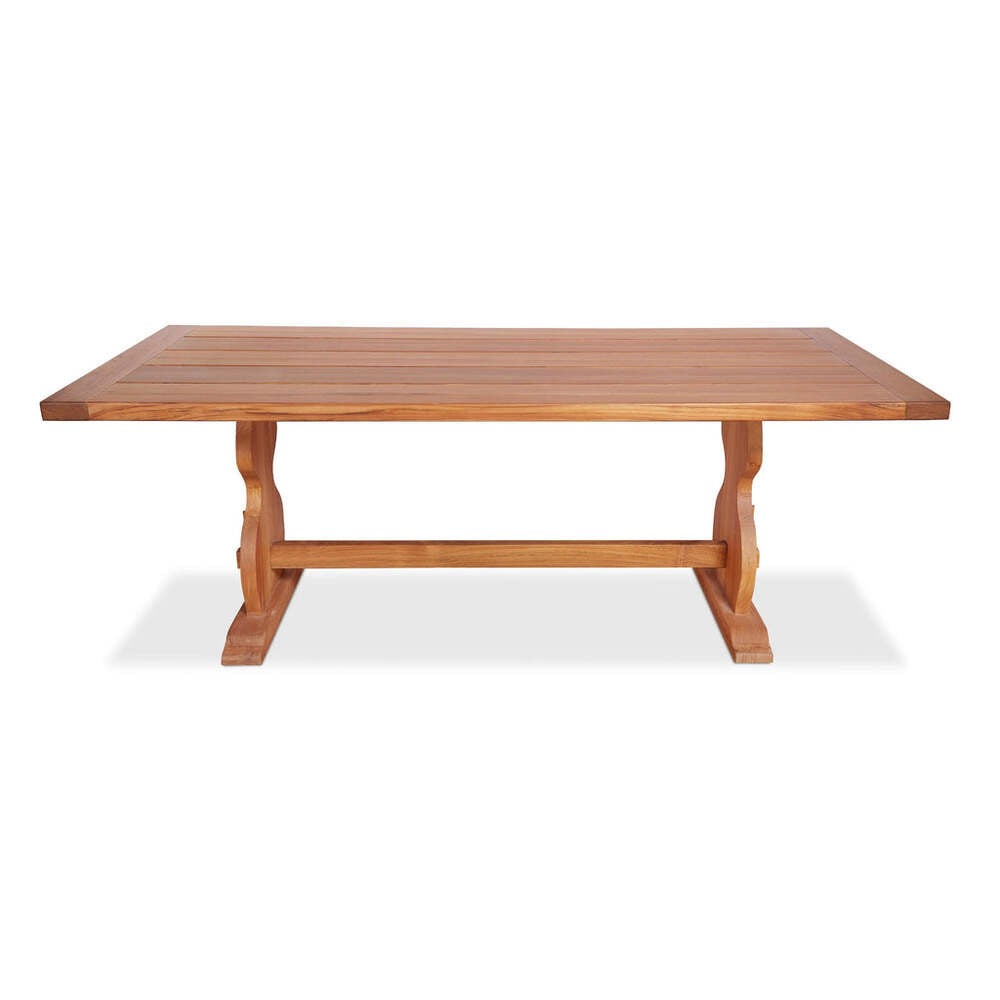 Graham Outdoor Teak Dining Table by Bunny Williams Home