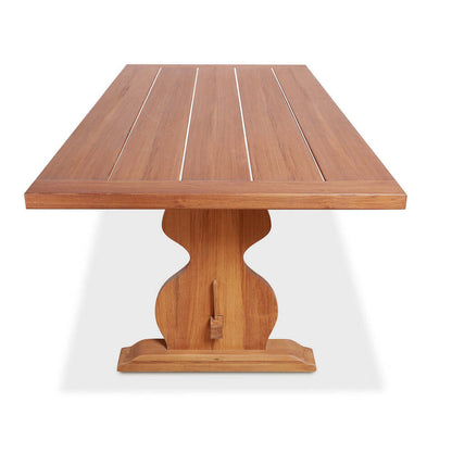 Graham Outdoor Teak Dining Table by Bunny Williams Home 2