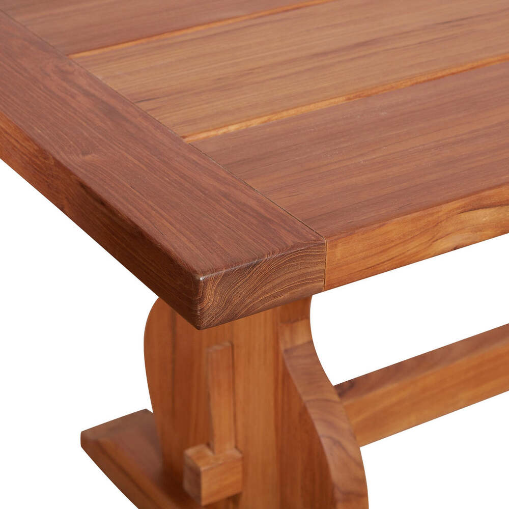 Graham Outdoor Teak Dining Table by Bunny Williams Home 3