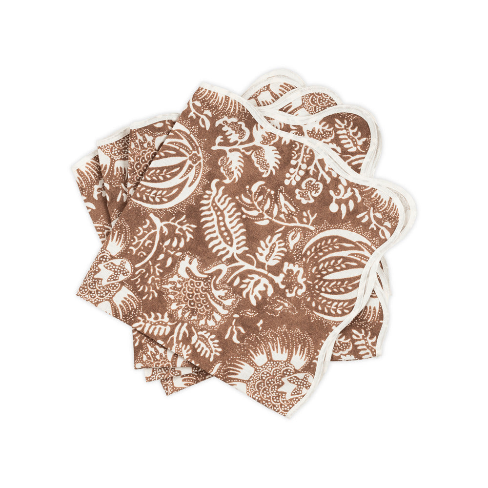Granada Napkin set of 4 Chestnut 