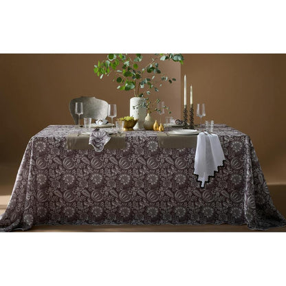 Granada Tablecloth Chestnut 10