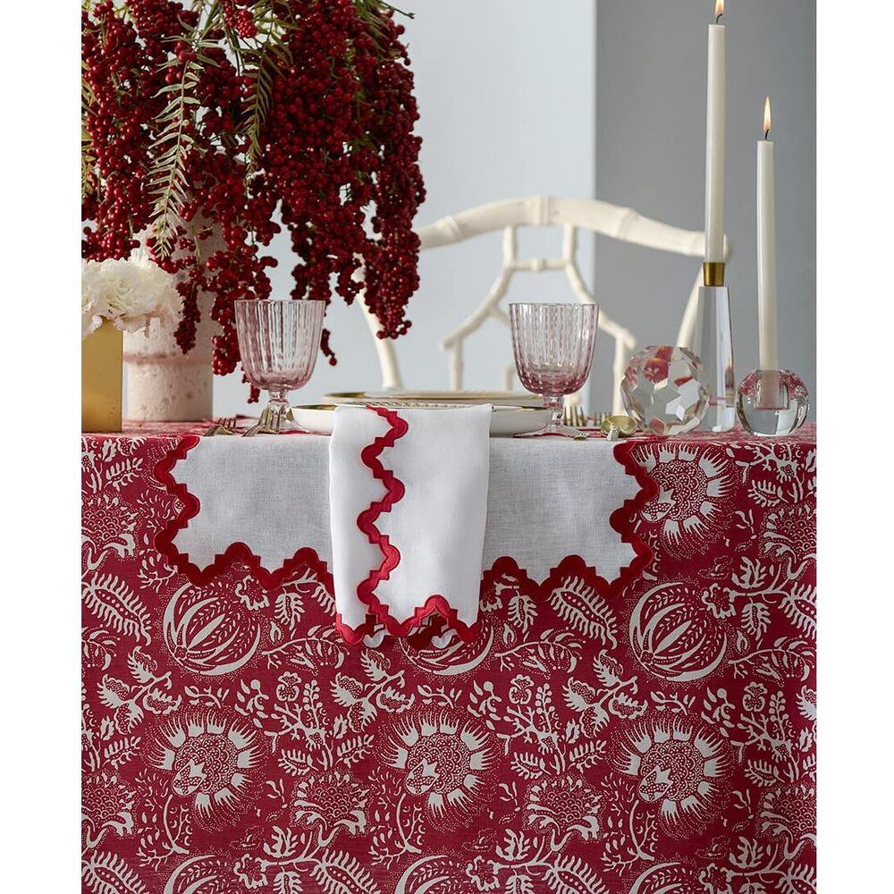 Granada Tablecloth Chestnut 2