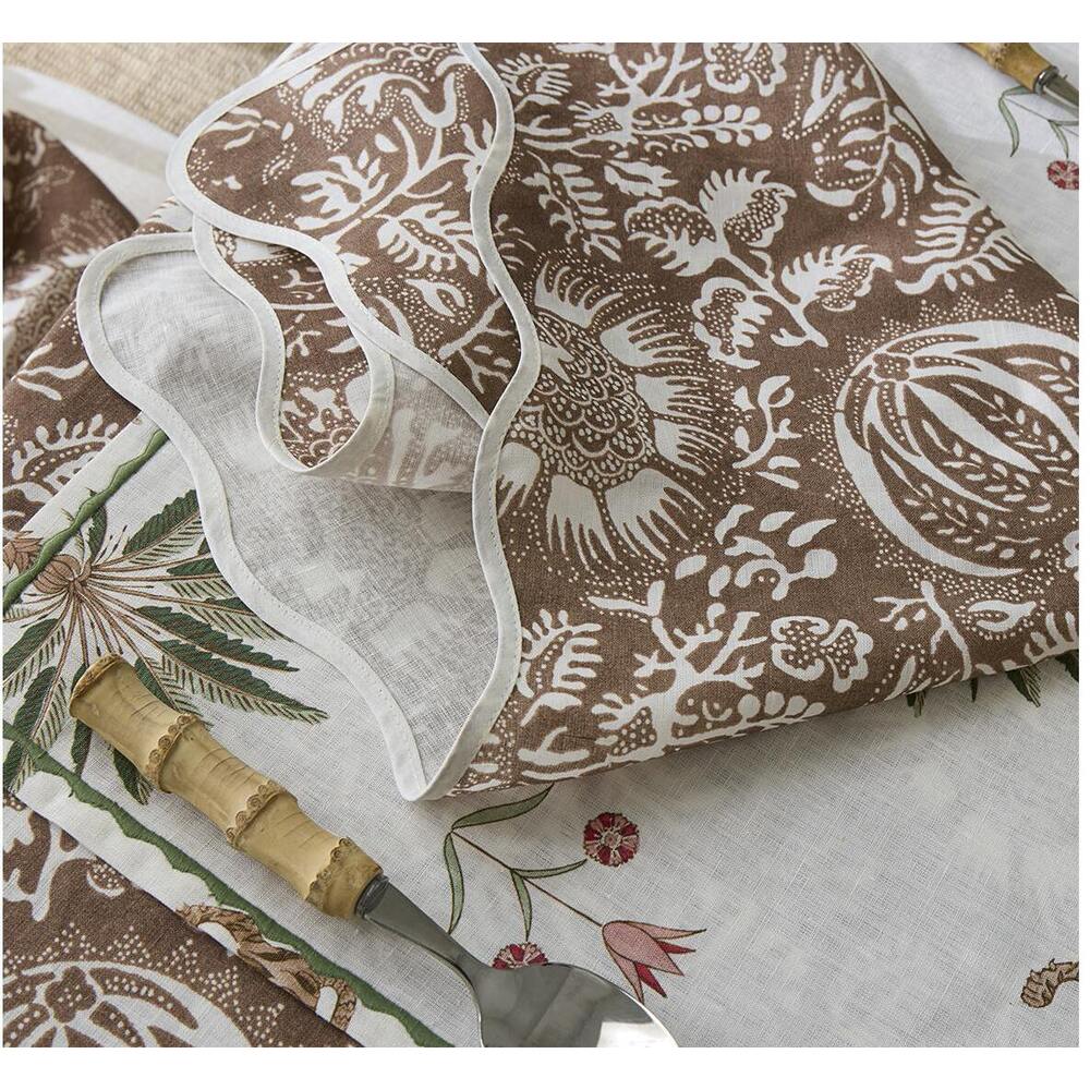 Granada Tablecloth Chestnut 6