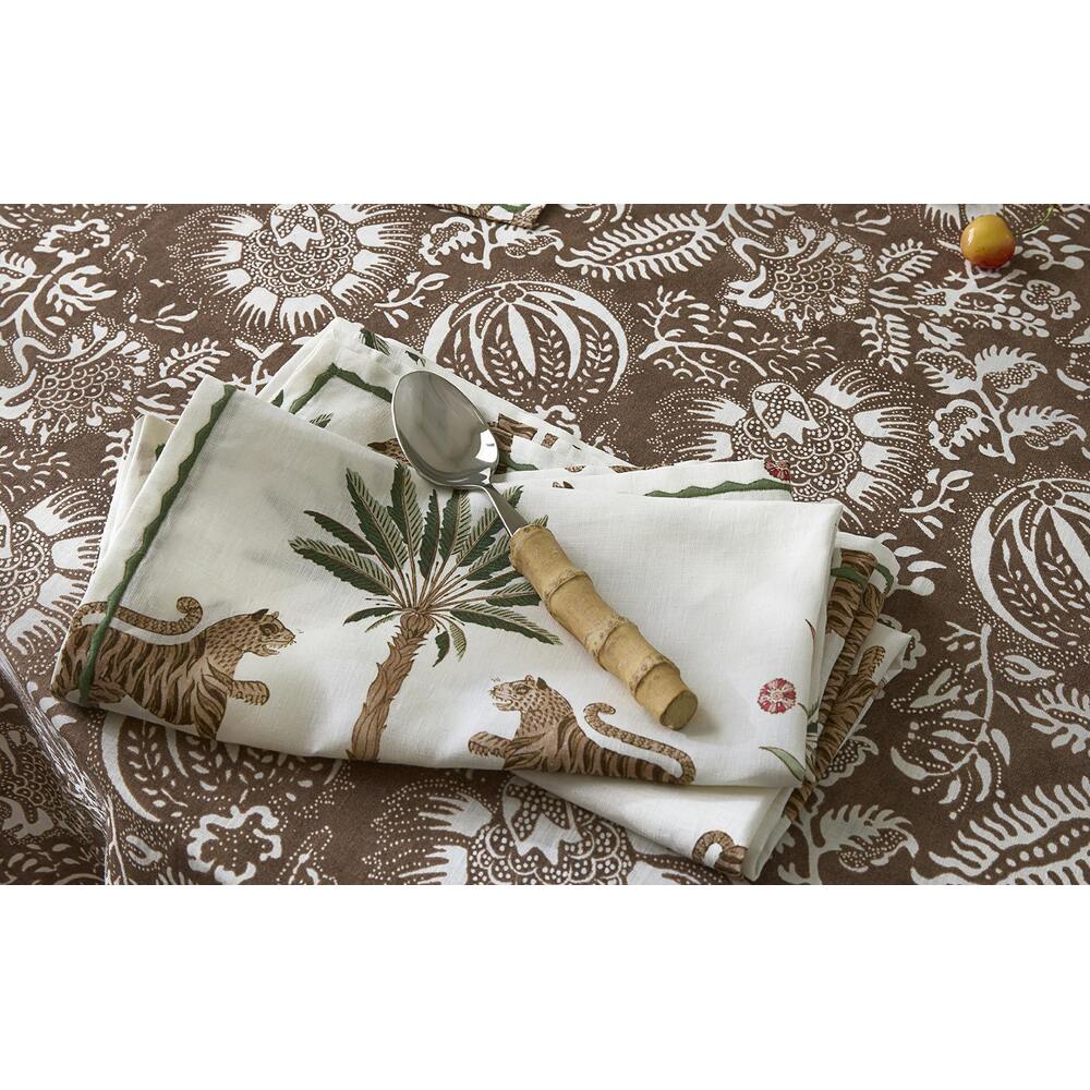 Granada Tablecloth Chestnut 7