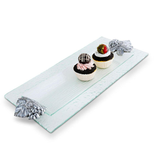 Grape 18" L Oblong Tray by Arthur Court Designs