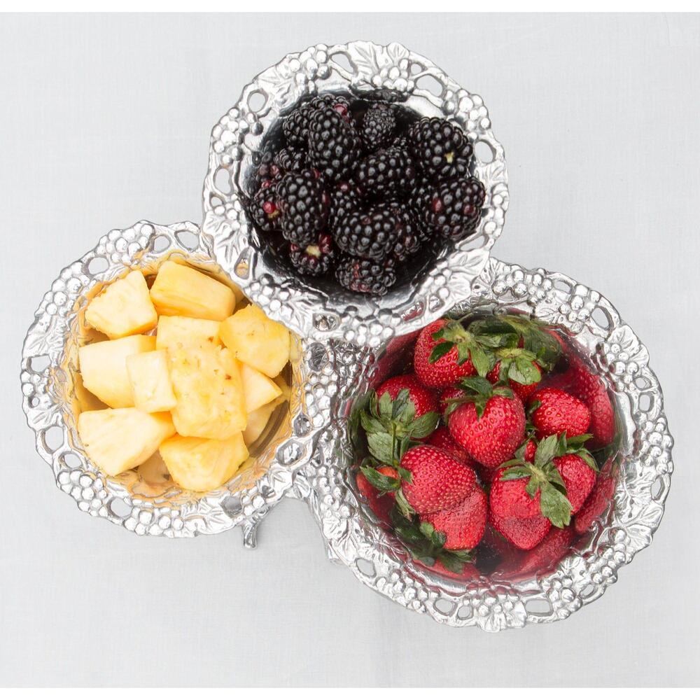 Grape 3-Tiered Bowl by Arthur Court Designs 5