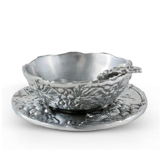 Grape Condiment Server by Arthur Court Designs