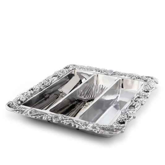 Grape Flatware Caddy by Arthur Court Designs