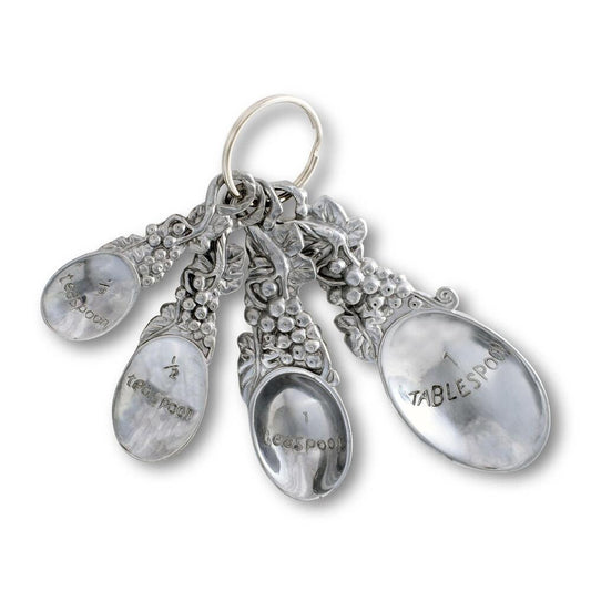 Grape Measuring Spoons by Arthur Court Designs